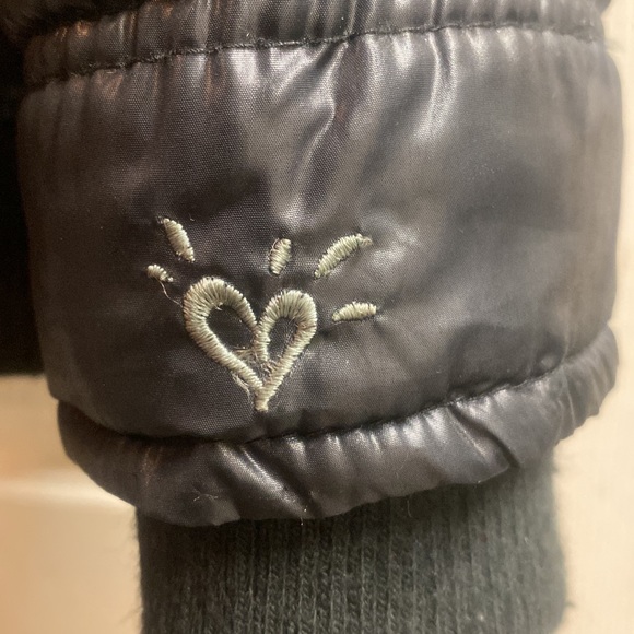 Justice Black Puffer Jacket Coat with Removable Hood. Fleece insideSize 20 Girls - Picture 4 of 5